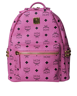 Small Stark Backpack, Canvas, Pink, 10021411, db, 3*